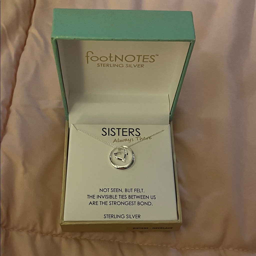 Footnotes Sterling Silver Necklace  Silver